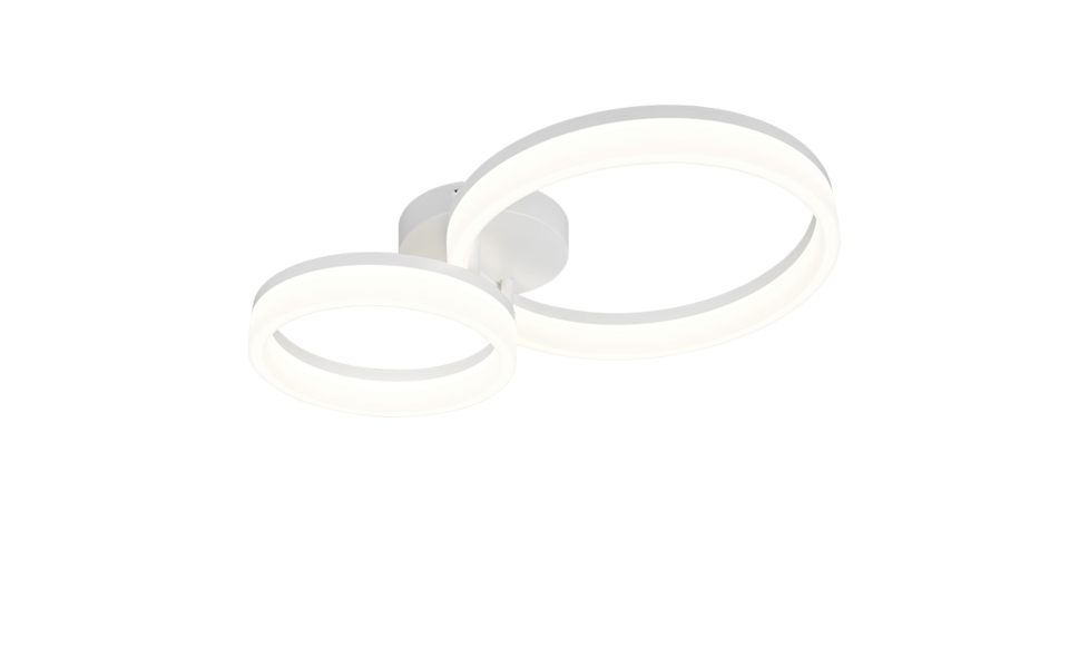 Trio Lighting Trio SCOPE plafondlamp | LED | wit mat | 51 x 33 cm | IP20 | 1x 22W | 3000 lm | 4000K Trio Lighting Trio SCOPE plafondlamp | LED | wit mat | 51 x 33 cm | IP20 | 1x 22W | 3000 lm | 4000K