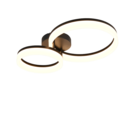 Trio Lighting Trio SCOPE ceiling light | 21W | black | IP20 | 12.5 cm