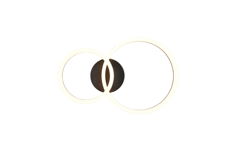 Trio Lighting Trio SCOPE plafondlamp | LED | mat zwart | 51 x 33 cm | IP20 | 1x 22W | 2800 lm | 3000K Trio Lighting Trio SCOPE plafondlamp | LED | mat zwart | 51 x 33 cm | IP20 | 1x 22W | 2800 lm | 3000K