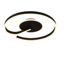 Trio Lighting Trio CALLE plafondlamp | LED | mat zwart | Ø 50 cm | IP20 | 1x 21W | 2600 lm | 2300+3000+4000K | dimbaar