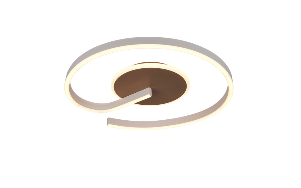 Trio Lighting Trio CALLE ceiling light | 22W | mocha brown | Ø 50 cm | IP20 | 6.5 cm Trio Lighting Trio CALLE ceiling light | 22W | mocha brown | Ø 50 cm | IP20 | 6.5 cm