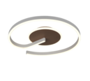 Trio Lighting Trio CALLE plafondlamp | LED | koffie | Ø 50 cm | IP20 | 1x 21W | 2600 lm | 2300+3000+4000K | dimbaar