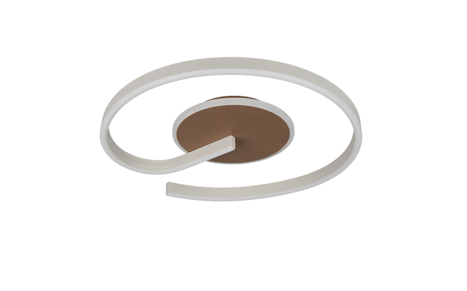 Trio Lighting Trio CALLE ceiling light | 22W | mocha brown | Ø 50 cm | IP20 | 6.5 cm Trio Lighting Trio CALLE ceiling light | 22W | mocha brown | Ø 50 cm | IP20 | 6.5 cm
