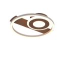 Trio Lighting Trio HORUS ceiling light | 22W | mocha brown | IP20 | 5 cm