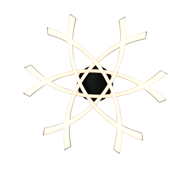 Mat zwart
