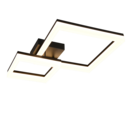 Trio Lighting Trio CAMINO ceiling light | 21W | black | IP20 | 12.5 cm