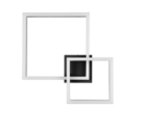 Trio Lighting Trio CAMINO ceiling light | 21W | black | IP20 | 12.5 cm