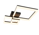 Trio Lighting Trio CAMINO ceiling light | 32W | black | IP20 | 17.5 cm