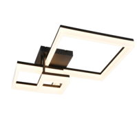 Trio CAMINO ceiling light | LED | black | IP20