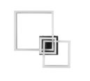 Trio Lighting Trio CAMINO ceiling light | 32W | black | IP20 | 17.5 cm