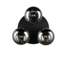 Trio Lighting Trio DIVINA plafondlamp | E14 Fitting | rookkleur | Ø 39 cm | IP20 | excl. 3x E14 | max. 10W