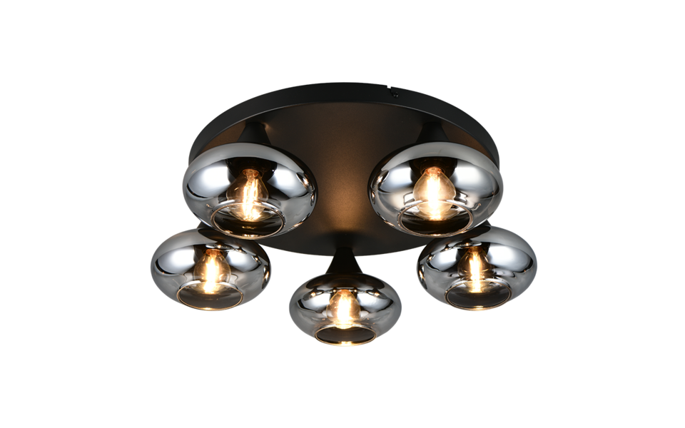 Trio Lighting Trio DIVINA ceiling light | E14 max 40W | Ø 49 cm | IP20 | 15 cm Trio Lighting Trio DIVINA ceiling light | E14 max 40W | Ø 49 cm | IP20 | 15 cm