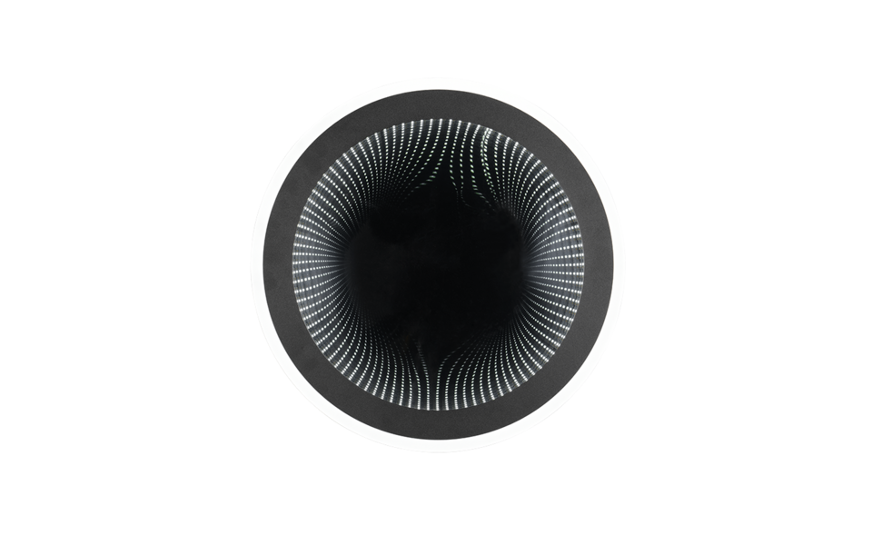 Trio Lighting Trio GLACE plafondlamp | LED | mat zwart | Ø 38 cm | IP20 | 1x 21,5W | 2600 lm | 2700-6500K | dimbaar