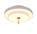 Trio Lighting Trio KEATON plafondlamp | LED | warm grijs | Ø 40 cm | IP20 | 1x 34,5W | 4000 lm | 2300+3000+4000K | dimbaar