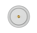 Trio Lighting Trio KEATON ceiling light | 36W | black with gold | Ø 40 cm | IP20 | 20 cm