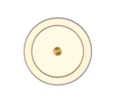 Trio Lighting Trio KEATON ceiling light | 36W | black with gold | Ø 40 cm | IP20 | 20 cm