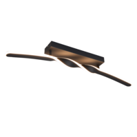 Trio GINKO LED ceiling light | black | IP20 Trio GINKO LED ceiling light | black | IP20