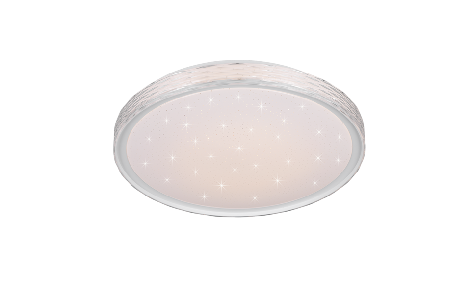 Trio Lighting Trio VARDA plafondlamp | LED | wit | Ø 39 cm | IP20 | 1x 24W | 2500 lm | 2700-6500K | dimbaar