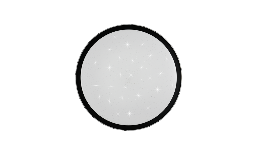 Trio Lighting Trio VARDA plafondlamp | LED | zwart | Ø 39 cm | IP20 | 1x 24W | 2500 lm | 2700-6500K | dimbaar