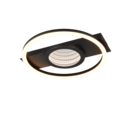 Trio Lighting Trio WHEELER LED ceiling light | 1x 18W 1800 lm 3000K | black | IP20 | 5 cm