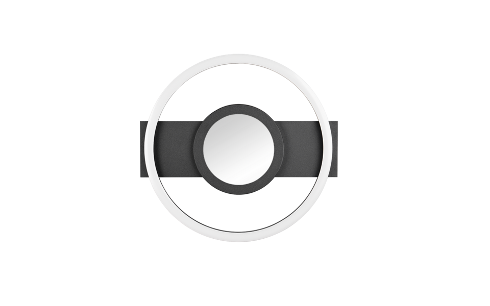 Trio Lighting Trio WHEELER LED ceiling light | 1x 18W 1800 lm 3000K | black | IP20 | 5 cm Trio Lighting Trio WHEELER LED ceiling light | 1x 18W 1800 lm 3000K | black | IP20 | 5 cm
