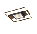 Trio Lighting Trio WHEELER LED ceiling light | 1x 18W 1800 lm 3000K | black | IP20 | 5 cm
