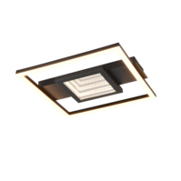 Trio WHEELER LED ceiling light | black | IP20 Trio WHEELER LED ceiling light | black | IP20