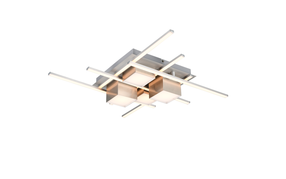 Trio Lighting Trio ROGER LED ceiling light | 1x 35W 4050 lm 2700-6500K | Ø 70 cm | IP20 | 11.5 cm Trio Lighting Trio ROGER LED ceiling light | 1x 35W 4050 lm 2700-6500K | Ø 70 cm | IP20 | 11.5 cm