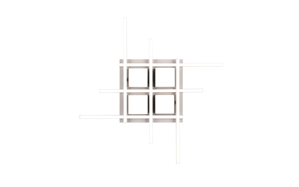 Trio Lighting Trio ROGER LED ceiling light | 1x 35W 4050 lm 2700-6500K | mocha brown | Ø 70 cm | IP20 | 11.5 cm