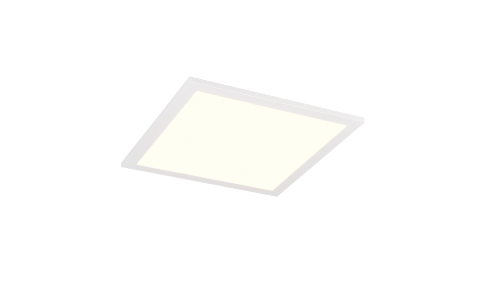 Trio Lighting Trio SIRIUS plafondlamp | LED | wit mat | 29,5 x 29,5 cm | IP20 | 1x 19W | 2050 lm | 3000K | dimbaar