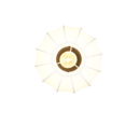 Trio Lighting Trio MADLEINE ceiling light | 1x E27 max 40W | white | Ø 25 cm | IP20 | 19 cm