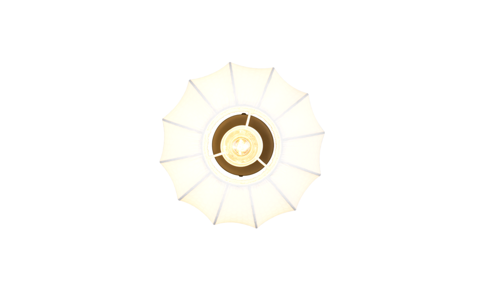 Trio Lighting Trio MADLEINE ceiling light | 1x E27 max 40W | white | Ø 25 cm | IP20 | 19 cm