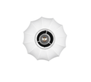 Trio Lighting Trio MADLEINE ceiling light | 1x E27 max 40W | white | Ø 25 cm | IP20 | 19 cm