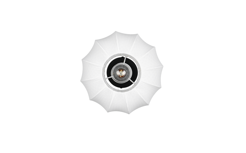 Trio Lighting Trio MADLEINE ceiling light | 1x E27 max 40W | white | Ø 25 cm | IP20 | 19 cm