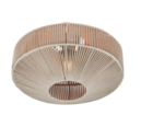 Trio Lighting Trio SVEA plafondlamp | E27 Fitting | crèmewit met beige | Ø 46 cm | IP20 | excl. 1x E27 | max. 10W