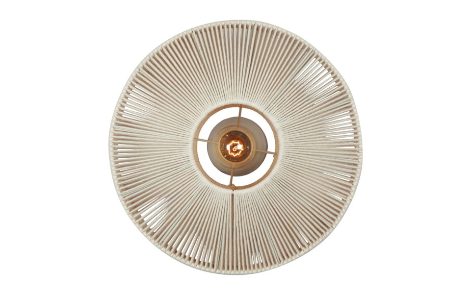 Trio Lighting Trio SVEA plafondlamp | E27 Fitting | crèmewit met beige | Ø 46 cm | IP20 | excl. 1x E27 | max. 10W