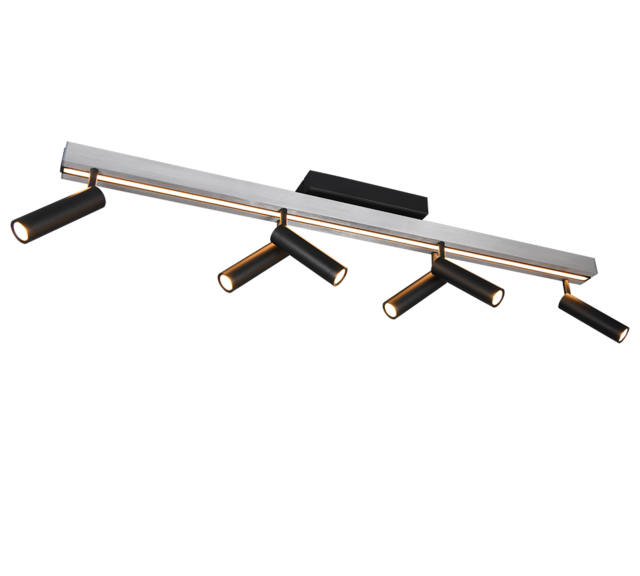 Geborsteld aluminium Geborsteld aluminium