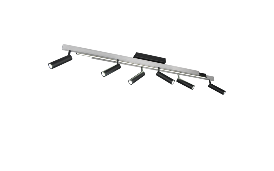 Trio Lighting Trio ZENO LED ceiling light | 6x 7W 800 lm 2700-6500K | IP20 | 15 cm Trio Lighting Trio ZENO LED ceiling light | 6x 7W 800 lm 2700-6500K | IP20 | 15 cm