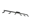 Trio Lighting Trio ZENO LED ceiling light | 6x 7W 800 lm 2700-6500K | black | IP20 | 15 cm