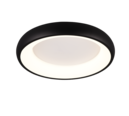 Trio Lighting Trio CARDONA plafondlamp | LED | mat zwart | Ø 46,5 cm | IP20 | 1x 29W | 3300 lm | 2300+3000+4000K | dimbaar