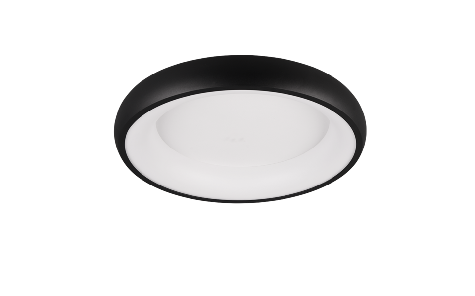 Trio Lighting Trio CARDONA LED ceiling light | 1x 30W 3600 lm 4000K | black | Ø 45 cm | IP20 | 10.5 cm Trio Lighting Trio CARDONA LED ceiling light | 1x 30W 3600 lm 4000K | black | Ø 45 cm | IP20 | 10.5 cm