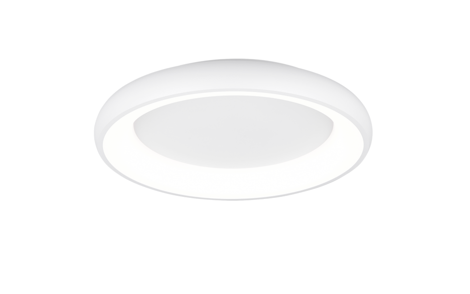 Trio Lighting Trio CARDONA plafondlamp | LED | wit mat | Ø 62 cm | IP20 | 1x 38W | 4400 lm | 2300+3000+4000K | dimbaar