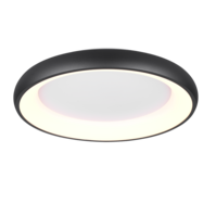 Trio CARDONA LED ceiling light | black | Ø 60 cm | IP20 Trio CARDONA LED ceiling light | black | Ø 60 cm | IP20
