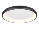 Trio Lighting Trio CARDONA plafondlamp | LED | mat zwart | Ø 75 cm | IP20 | 1x 59W | 6900 lm | 2300+3000+4000K | dimbaar