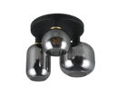 Trio Lighting Trio DIVA ceiling light | 3x E27 max 40W | black | Ø 39 cm | IP20 | 28.5 cm