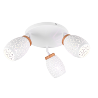Trio BIDAR ceiling light | E14 | chrome | Ø 58 cm | IP20