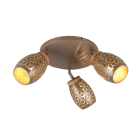 Trio BIDAR ceiling light | E14 | mocha brown | Ø 58 cm | IP20