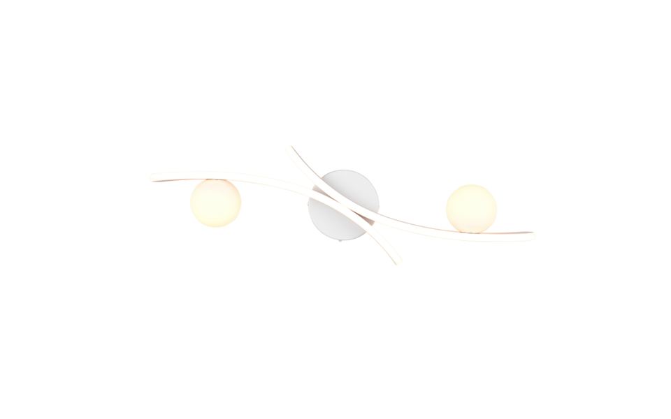 Trio Lighting Trio NAPOLI LED ceiling light | 1x 26W 2800 lm 4000K | chrome | IP20 | 20.5 cm Trio Lighting Trio NAPOLI LED ceiling light | 1x 26W 2800 lm 4000K | chrome | IP20 | 20.5 cm