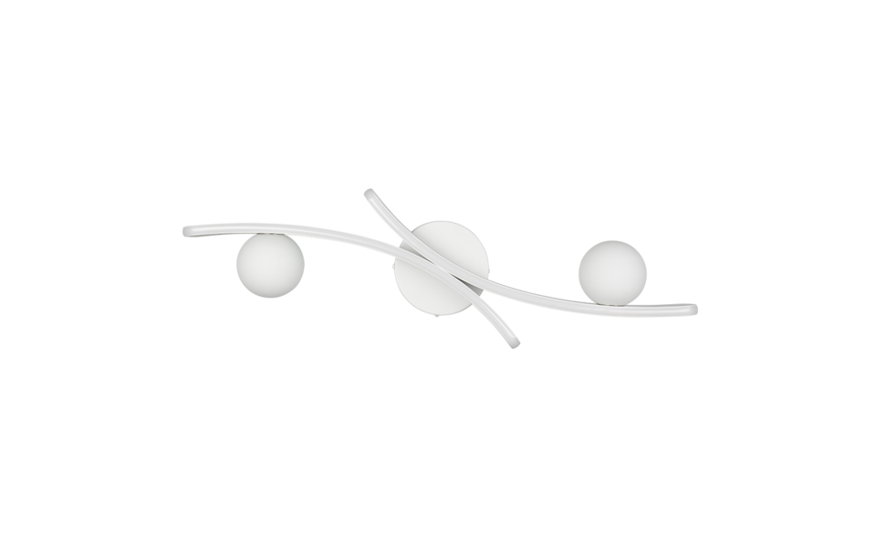 Trio Lighting Trio NAPOLI LED ceiling light | 1x 26W 2800 lm 4000K | chrome | IP20 | 20.5 cm Trio Lighting Trio NAPOLI LED ceiling light | 1x 26W 2800 lm 4000K | chrome | IP20 | 20.5 cm