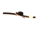 Trio Lighting Trio NAPOLI LED ceiling light | 1x 26W 2800 lm 4000K | black | IP20 | 20.5 cm